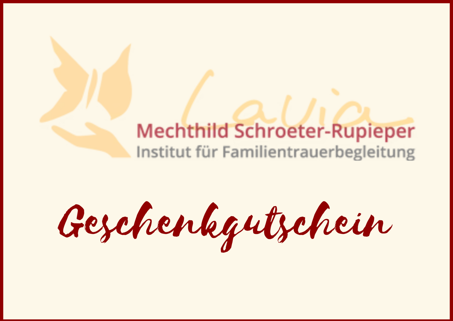 Lavia-Geschenkgutschein